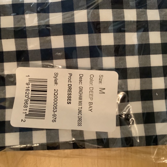 Vineyard Vines Gingham Mix Tunic Dress - Picture 4 of 7